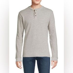 Surf and Swim Co. Waffle Knit Henley Shirt